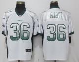 Nike Philadelphia Eagles #36 Ajayi Drift Fashion White Elite Jersey