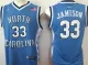 NCAA Basketball North Carolina #33 Jamison Blue College Jersey