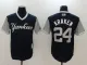 MLB New York Yankees #24 Kraken All Rise Black Pullover New Jersey