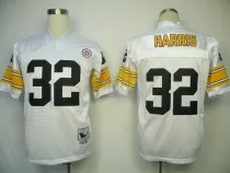 NFL Jerseys Pittsburgh Steelers 32 Franco Harris  M&N White