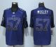 NEW Nike Baltimore Ravens 57 Mosley Drift Fashion Purple Elite Jerseys