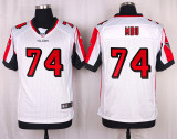 Nike Atlanta Falcons #74 Mbu White Elite Jersey