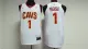 Nike NBA Cleveland Cavaliers #1 Rose White Jersey