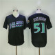 MLB Arizona Diamondbacks #51 Johnson Black Throwback Jersey