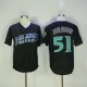 MLB Arizona Diamondbacks #51 Johnson Black Throwback Jersey