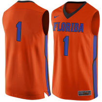 NCAA Florida Gators  #1 Nike Replica Jersey - Orange