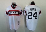 MLB Chicago White Sox Wynn #24 throwback Jersey