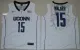 Uconn Huskies Kemba Walker 15 College Basketball Jerseys White
