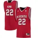 NCAA NC State Wolfpack #22 Kirk College Basketball Red Jersey