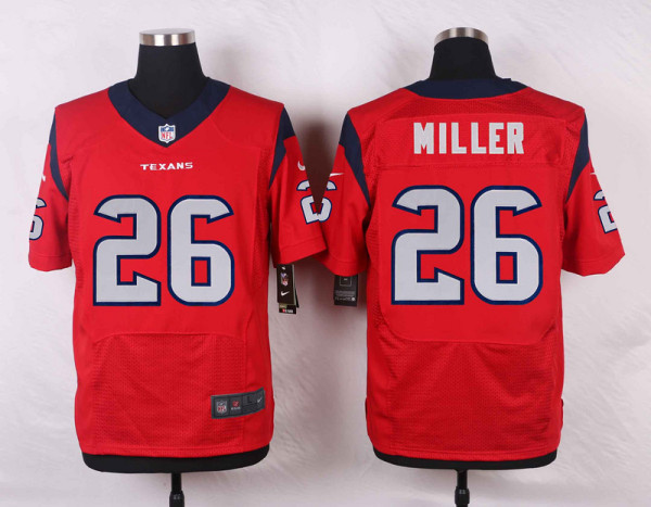 NHL Houston Texans #26 Miller Elite Red Jersey