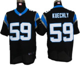 Kuechly Jersey: Nike Elite #59 Carolina Panthers Jersey in Black