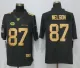 NFL Green Bay Packers #87 Nelson Gold Salute To Service Limited Jersey