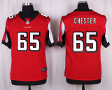 Nike Atlanta Falcons #65 Chester Red Elite Jersey