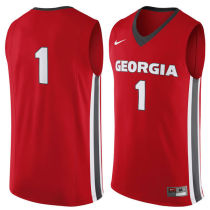 NCAA Georgia Bulldogs #16 Nike Replica Jersey - Red
