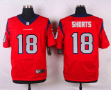Nike Houston Texans #18 Shorts Red Elite Jersey