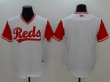 MLB Cincinnati Reds Blank All Rise White Pullover Jersey