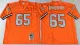 NFL Denver Broncos #65 Zimmerman Orange Throwback Jersey