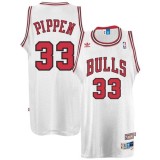 Pippen White Jersey, NBA Chicago Bulls #33 Jersey