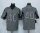 New Nike Arizona Cardinals 40 Tillman Gray Mens Stitched Gridiron Gray Limited Jersey