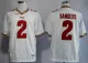 Florida State Seminoles (FSU) #2 Deion Sanders White Jersey
