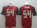 Nike Tampa Bay Buccaneers #54 Davod Red Elite Jerseys