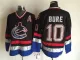NHL Vancouver Canucks #10 Bure Black Jersey with A Patch