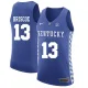 NCAA Basketball Kentucky Wildcats #13 Briscoe College Blue Jersey