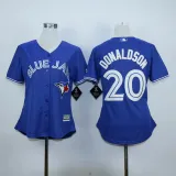 MLB Toronto Blue Jays #20 Donaldson Womens Blue Jersey