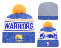NBA Golden State Warriors Blue Beanie--YD