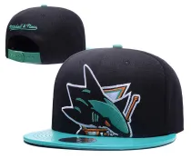 NHL San Jose Sharks Snapback Hats--GS