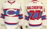 Kids NHL Montreal Canadiens # 27 Galchenyuk White Jersey