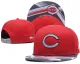 MLB Cincinnati Reds Red Snapback Hats--GS