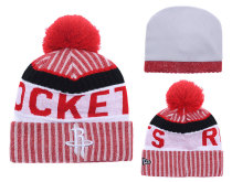 NBA Houston Rockets Red Beanie--YD