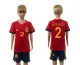 2016 Soccer Spain #2 Azpilicueta Home Kids Jersey