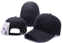 MLB New York Yankees Black Snapback Hats--TY