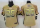 Women 2013 NEW Nike Pittsburgh Steelers 26 Bell Drift Fashion Gold Elite Jerseys