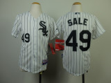 Chicago white sox #49 Jose Sale White Youth Jersey