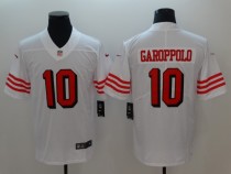 Men's San Francisco 49ers Jimmy Garoppolo Nike White Color Rush Vapor Untouchable Limited Player Jersey