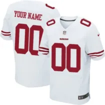 Nike San Francisco 49ers Customized Elite White NFL Jersey