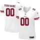 Nike San Francisco 49ers Women Customized Game White Jersey