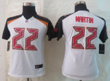 Women 2014 New Nike Tampa Bay Buccaneers 22 Martin White Limited Jersey