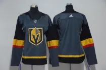 Womens Vegas Golden Knights Blank Grey Hockey Jersey