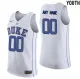 Youth Duke Blue Devils Customized Hyper Elite Authentic Performance Basketball Jersey - White