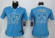 Women New Nike San Diego Charger 17 Rivers Blue Strobe Elite Jersey