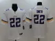 Kids NFL Minnessota Vikings #22 Smith White Jersey