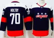 Womens NHL Washington Capitals #70 Holtby Stadium Series Navy Jersey