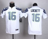 Nike Seattle Seahawks #16 Lockett Kids White Jersey