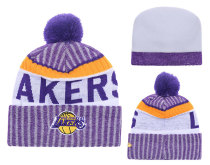 NBA Los Angeles Lakers Purple Color Beanie--YD