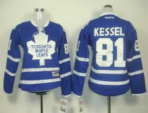 Phil Kessel Womens Jersey: #81 NHL Toronto Maple Leafs Jersey in Blue