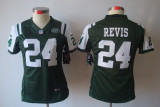 green Darrelle Revis Women LIMITED Nike NFL New York Jets #24 Jersey